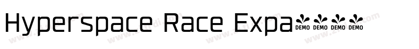 Hyperspace Race Expa字体转换
